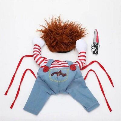 Dog Cosplay Costume Small And Medium-sized Dogs Deadly Doll