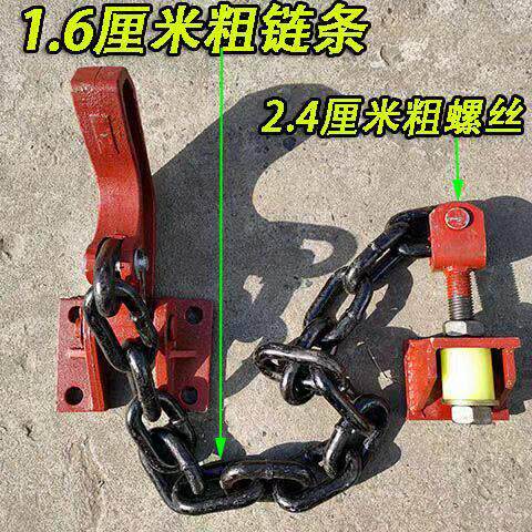 自卸车尾门链条式自动锁钩后门挂钩保险钩渣土货车翻斗泥头车配件