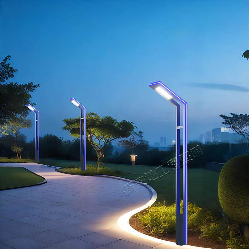 庭院灯饰户外防水3米景观灯柱小区广场超亮LED路灯道路高杆灯照明