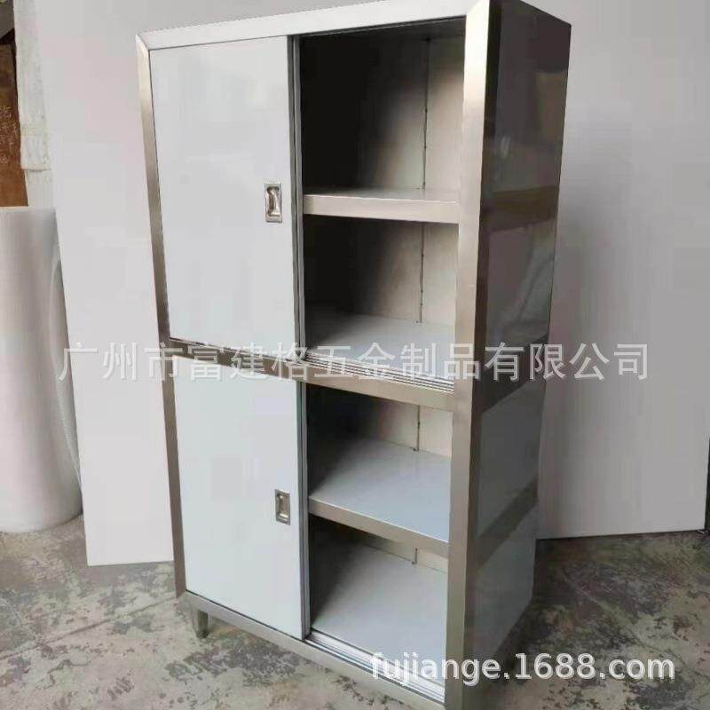 不锈钢挂BQZ墙式壁吊厨柜房置物柜酒店墙柜餐厅柜碗碟广州碗储物