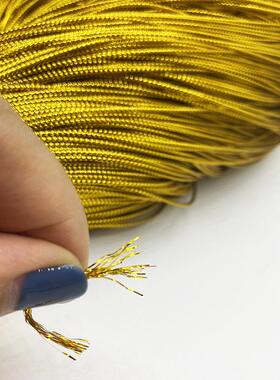 16股圆112装空心金丝线银丝线吊线1.5m银m金色色无弹牌力贺卡包挂