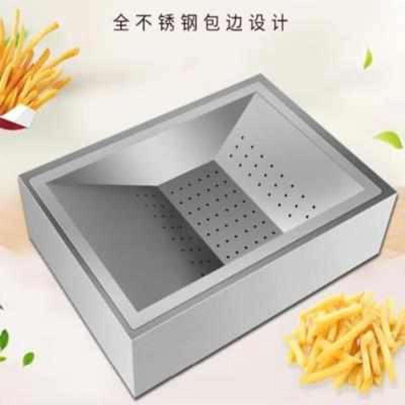 薯条工作台厨房商用工具放薯条操作台展示架小吃长方形设备长款宽