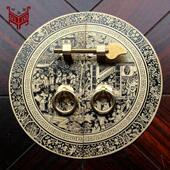 中式 柜柜门覆古铜拉手 彷古橱柜拉手明清家具铜配件纯铜书柜衣柜鞋