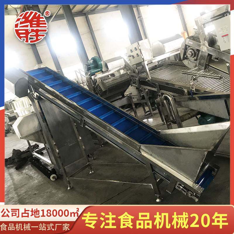 不锈钢平板网带式提升机 物料自动提升机 可冲洗物料输送运输设备