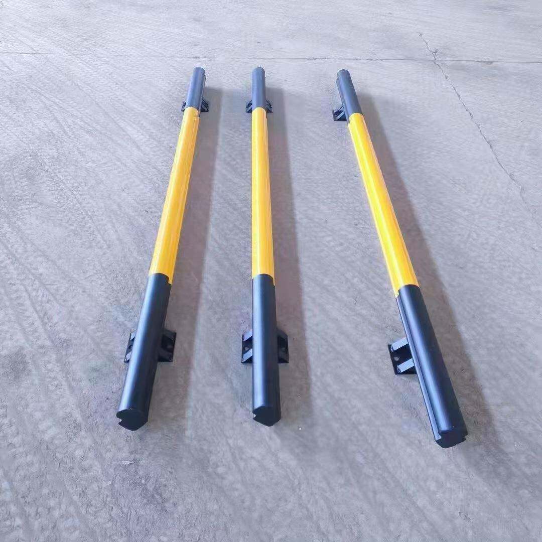 碳钢挡车器棱形梅花汽车挡车杆钢管车轮点定位器停车阻位器