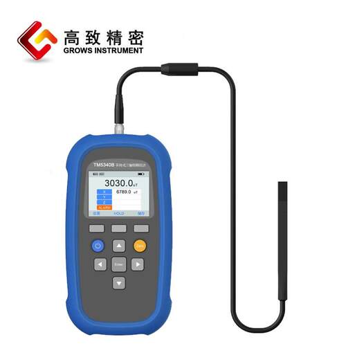 TM5340交直高精度三轴高斯计检 流B数字特斯拉计磁铁NSTM5340B极