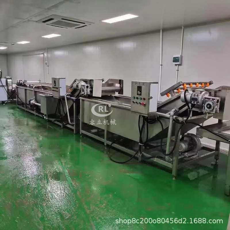 气泡式大姜清洗机 输送式白姜生姜清洗去泥机 全自动黄姜清洗机