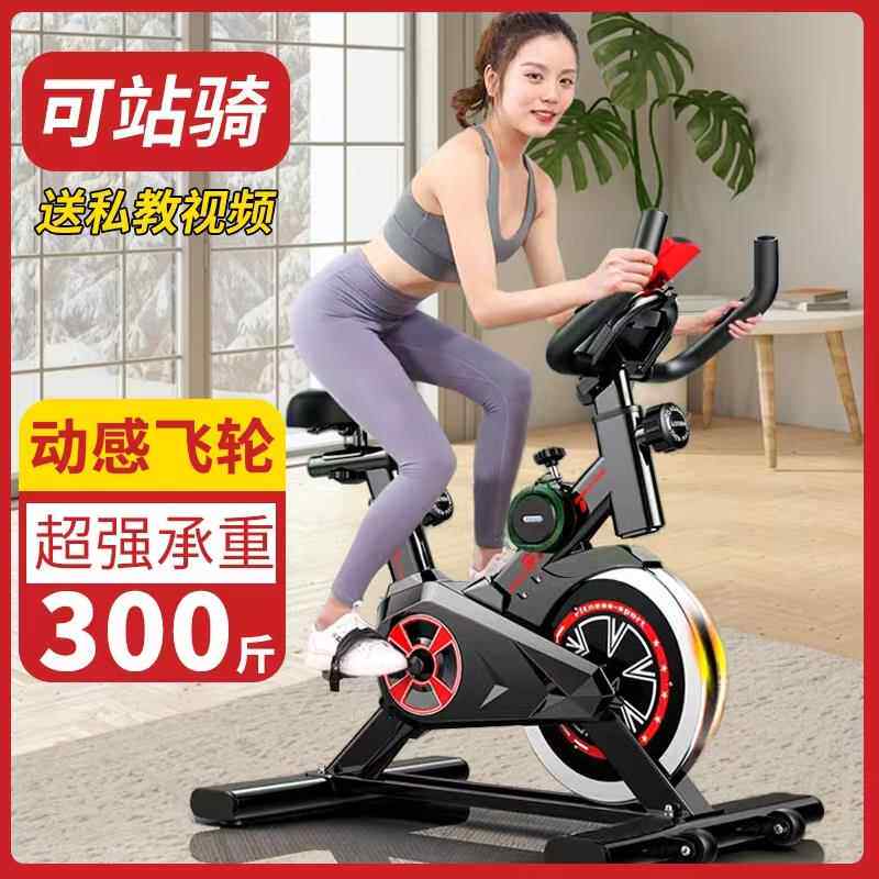 鹏音伴动感单 车 家用款小型超静音运动健身自行 车 室内减肥器材健身房专用摆件饰品