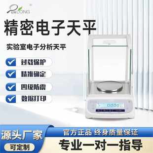 群隆万分之一电子分析天平0.1mg高精度天平0.01mg电子秤千分之一