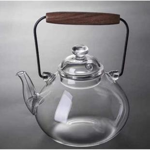 玻璃壶大容量高硼硅批发茶壶家用煮茶煮水玻璃提梁壶