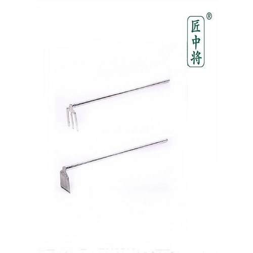 不锈钢小锄头园艺花锄农用除草耙子户外种菜挖笋全钢园林工具农具
