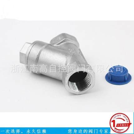 GL11W-16不钢丝扣：Y型过滤器工业水泵蒸P锈汽自来GL11W-16水管道