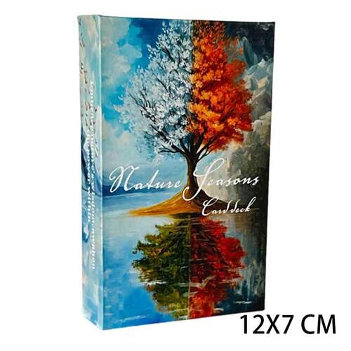 自然与季节神谕Nature Seasons Card 天地盖 12X7CM 英文卡牌游戏