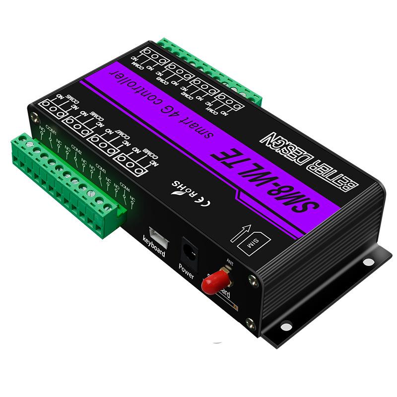 8FPP土S壤水分温度手机APP遥M控八路输出湿电脑查看温度联动水泵