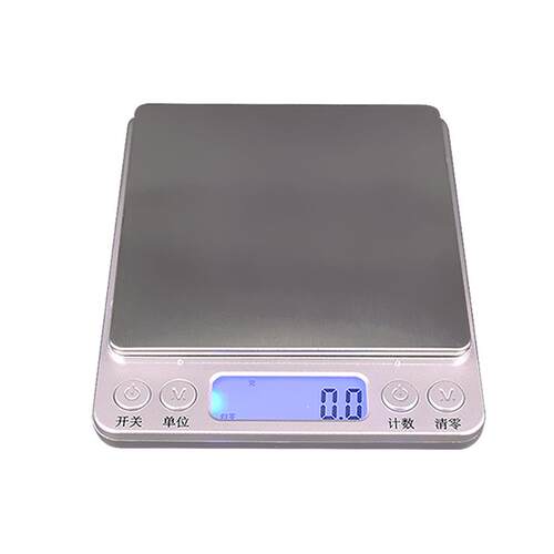 500g/3kg精度0.01g天平电子秤0.1g珠秤厨房秤称重克称