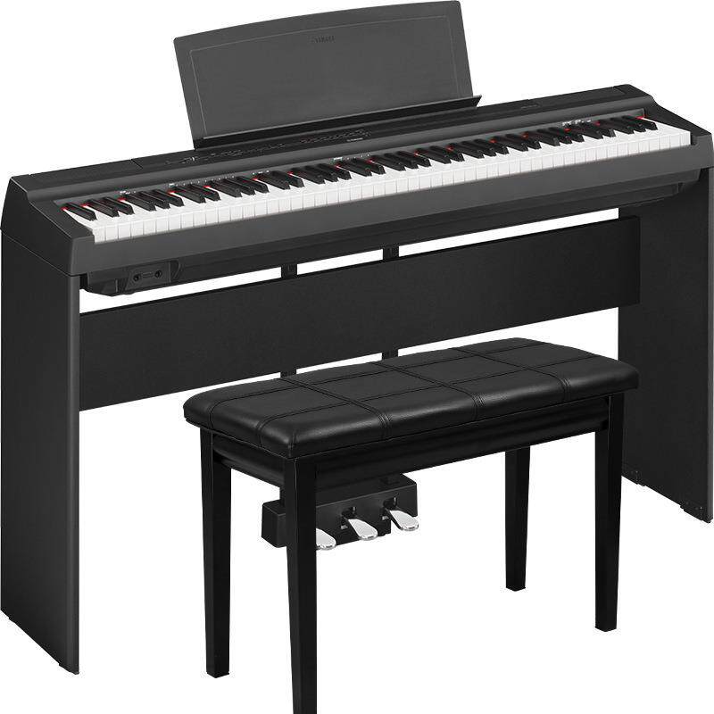 电钢琴P125成年专业初学便携式入门88键盘重锤电钢数码钢琴