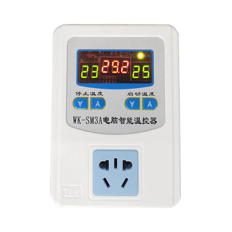 新报数显SWK-SM3AM3A度警智能温控仪可校正数码温控制器全自动温
