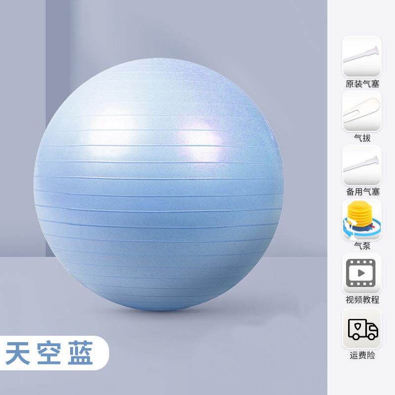 高档瑜伽身球健儿球加厚防爆正品孕妇专用助产普拉提童统训感练平