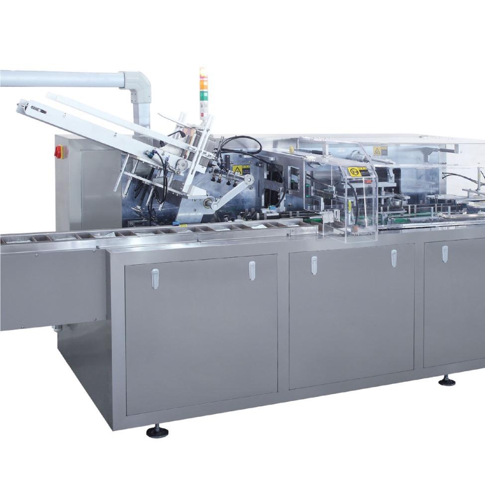 膏CB-120全自动折盒机适唇膏护Z肤用品口红牙护肤品类包BNA装机