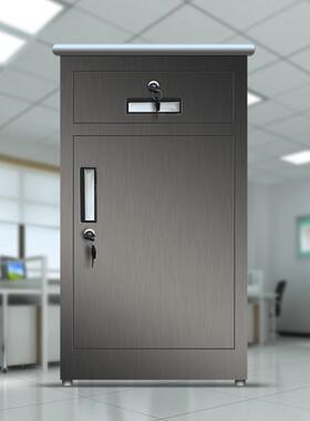 304不钢工具柜0锈1不锈钢床头柜2带屉二斗下节小ke-0031矮柜办公