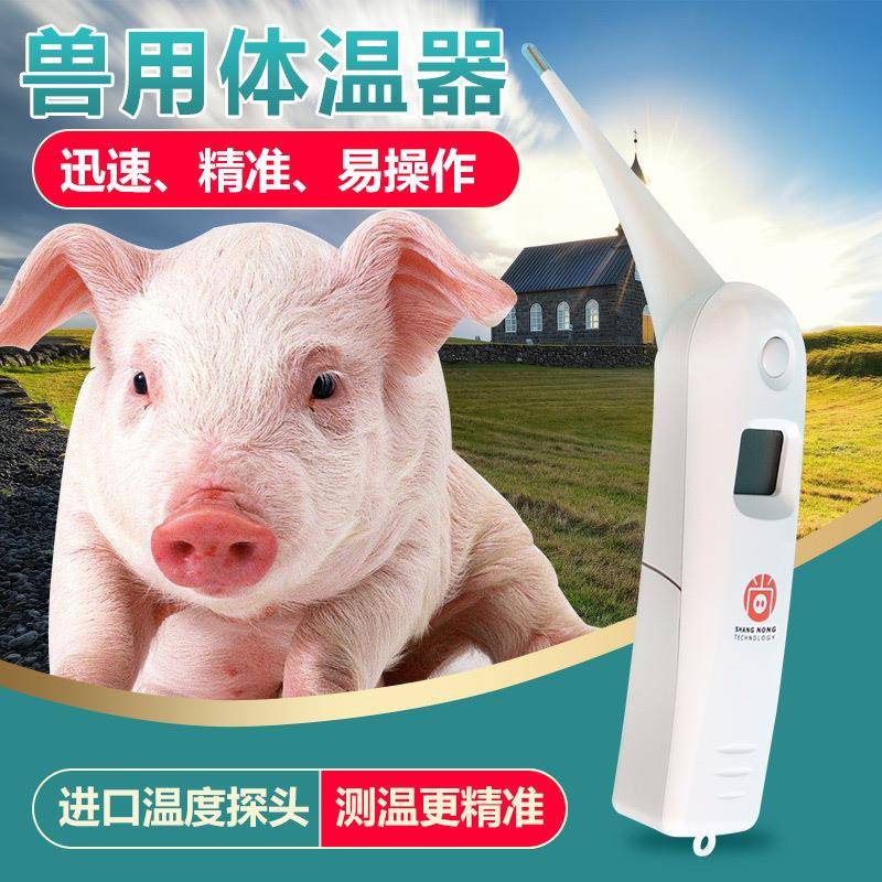 零售兽用电子体温计宠物带养猪场设备肛温表猪牛羊电子测温仪
