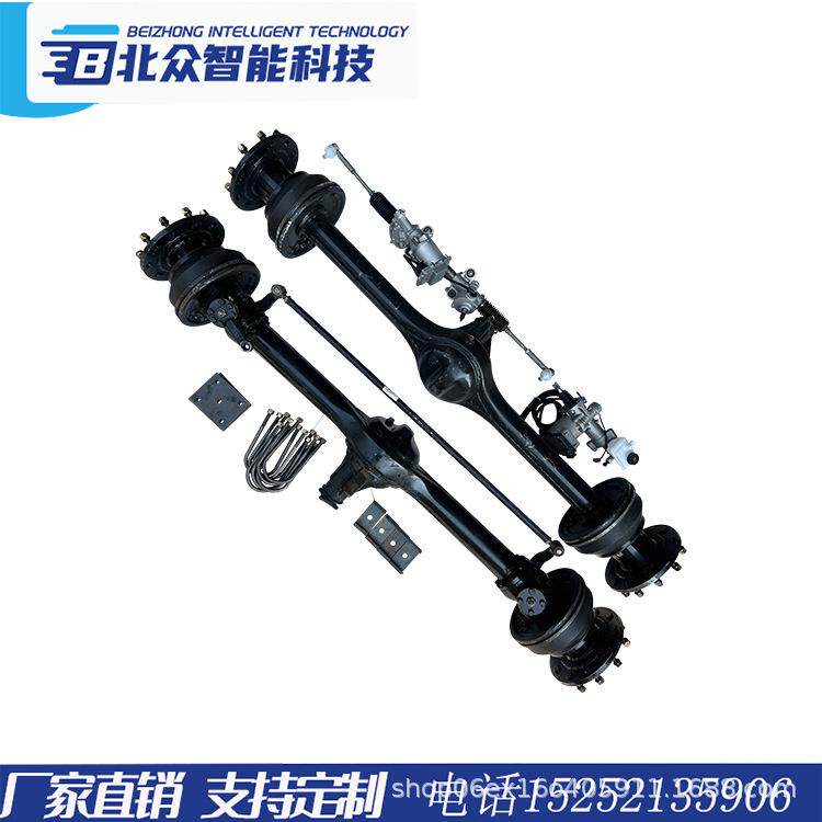 发动机款重型前后车桥线控转向总成制动刹车总成海马斯配套车桥