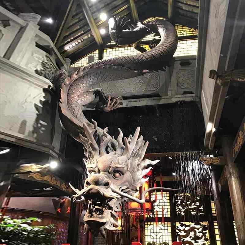 玻璃钢龙雕塑定制铸铜雕像火锅店喷水龙头铜雕大型壁挂龙浮雕装饰,家居饰品,装饰摆件,淘宝优惠券,粉丝福利购,淘宝优惠卷