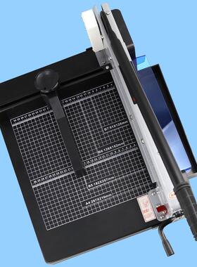 164S厚层切纸机A4重型大型裁纸刀手动裁切刀带红外线定位
