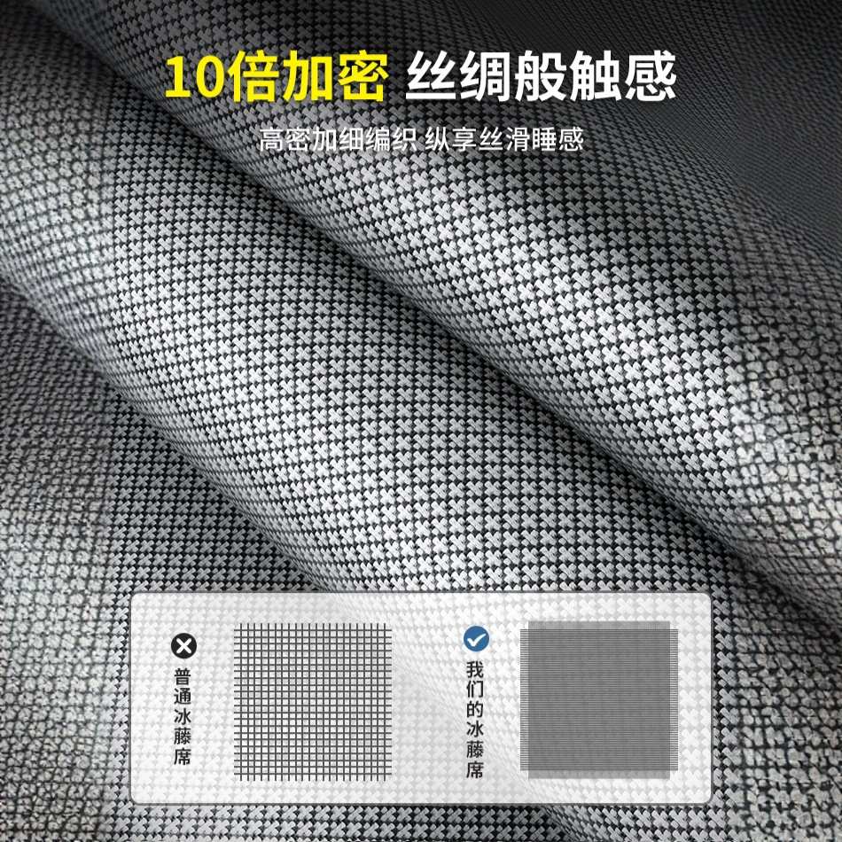 床垫可爱4级可凉席藤机丝水洗类母婴席子冰席a三件套夏天单人夏季