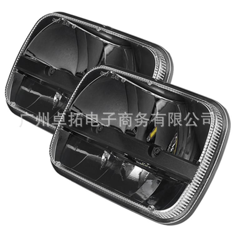 汽车配件5x7方形 45W牧马人大灯 12v led车灯 汽车卡车越野车方灯
