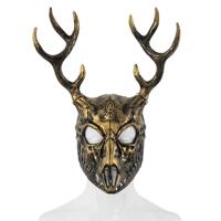 Halloween sheep bone and antler detachable mask, alien character props, cosplay party ball accessories thumbnail 2