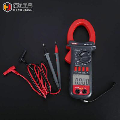 滨江BM803A+钳形数字万用表电压数显测量表钳流表便携万用表