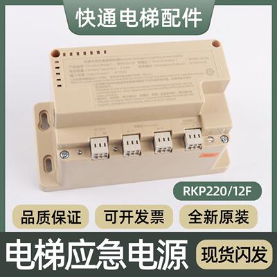 电梯紧急电源RKP220/12F德凌对讲照明专用适用江南嘉捷苏州富士