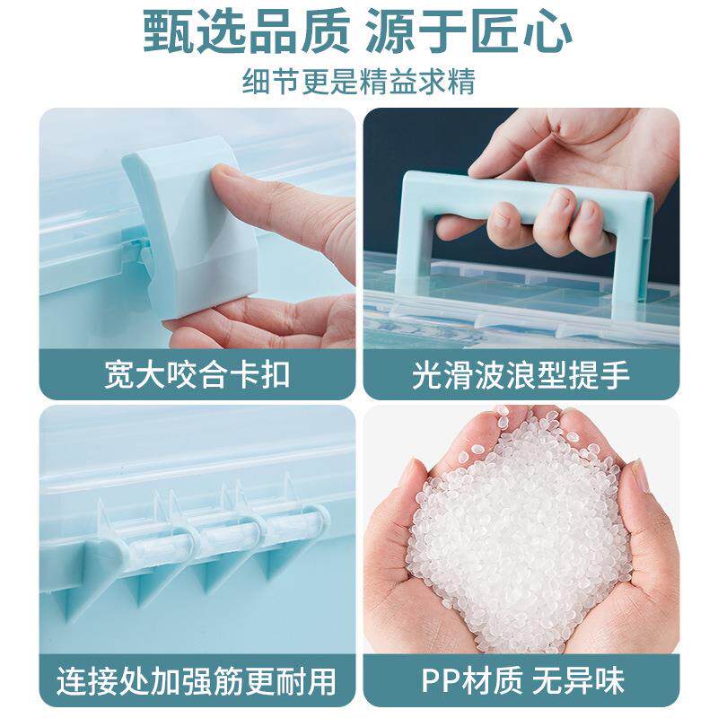 药箱家庭装医药箱家用大容量药物收纳盒柜放药品药盒小急救多层架