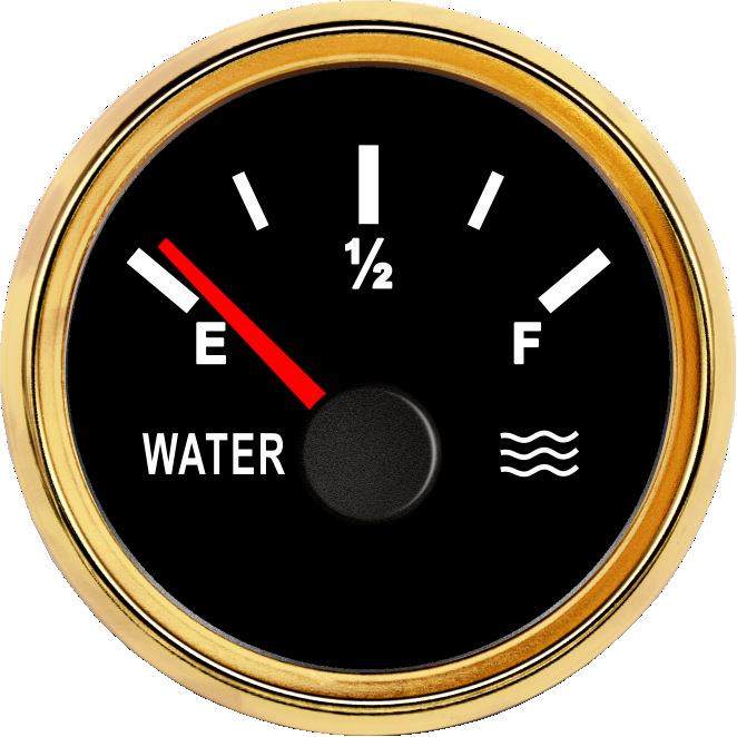 SJ系列DN52mm汽车卡车房车改装水箱水位表液位表0-190欧姆