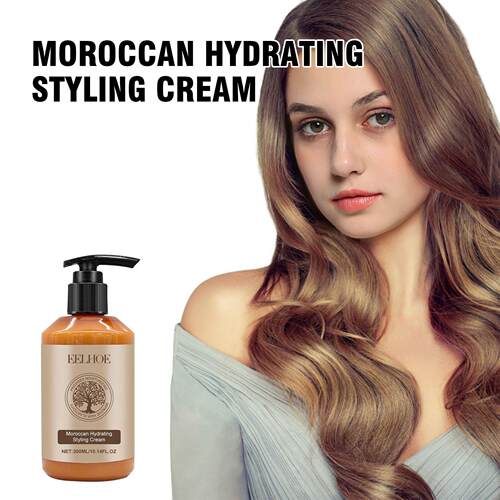 EELHOE Moroccan Moisture Elasticizer for Shiny, Defined, and