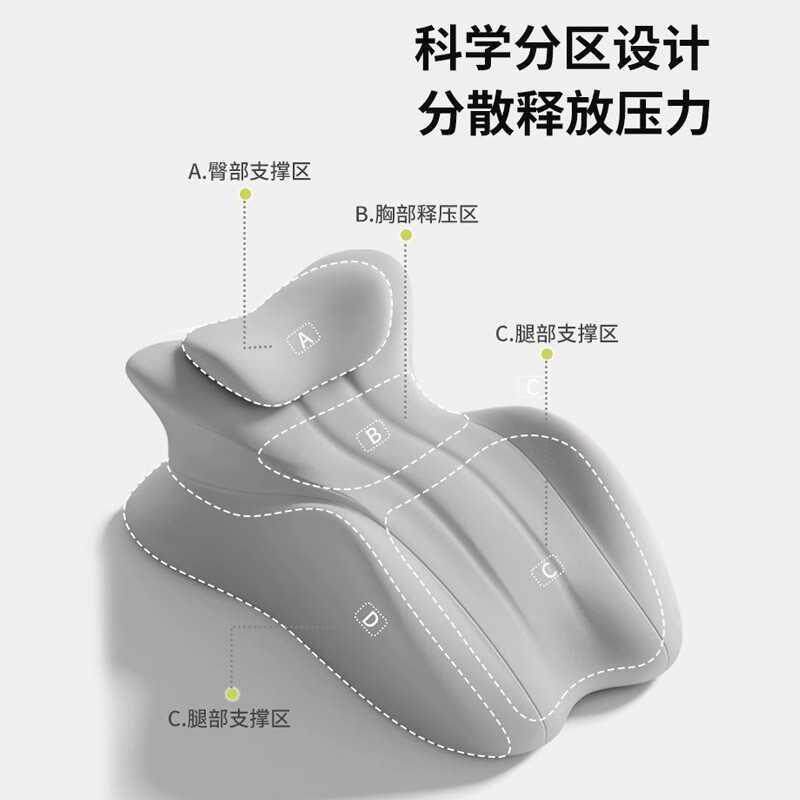 床上趴睡枕床头躺睡枕玩手机垫腿枕腰靠睡觉看书暖腰腹加热敷枕头