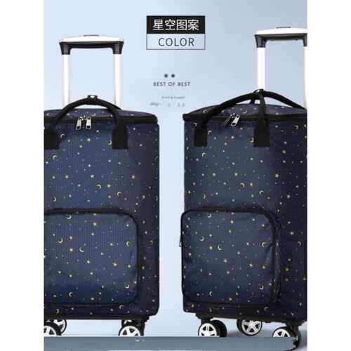 采购产品新的购物推车，便携式折叠购物推车，家庭轻质防水绝缘购