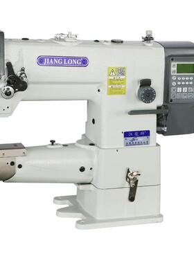 343D大嘴高车谷立750w大功率电机气动抬压脚气动前后倒缝功能