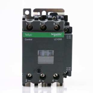 380V D50M7C交流AC110V 220V电梯 LC1 三极交流接触器LC1D50F7C