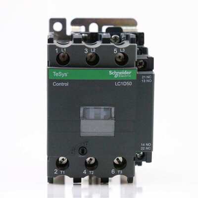 三极交流接触器LC1D50F7C LC1-D50M7C交流AC110V 380V 220V电梯