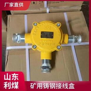 660 1140 3G矿用铸钢接线盒隔爆型低压电缆串线盒 BHD2