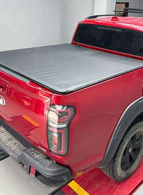 猛禽F150坦途/HILUX/ranger/DMAX/L200皮卡车改装后箱盖软三折叠