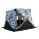 户外冬钓帐篷五层加棉速开冰钓屋大空间六角防风保暖钓鱼野营帐篷