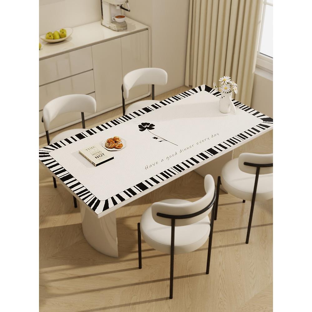 2025新款桌垫防水防油餐桌垫台布桌面保护垫茶几垫免洗防烫高级感