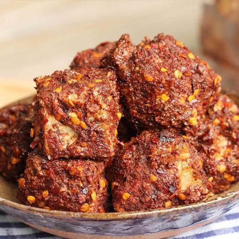 霉豆腐贵州特产麻辣臭豆腐乳遵义板桥农家自制1000g大瓶装香豆腐