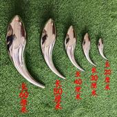 景观pk7j水景雕塑小鱼鱼群别墅装 饰金属公园镜面水池户外不锈钢鱼