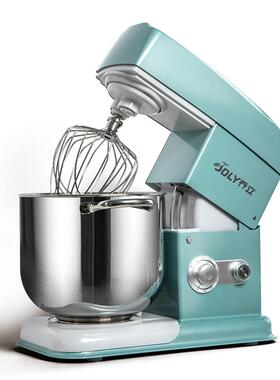 高档乔立7600厨油师机家用小型和拌面机揉面商用奶机静奶音私房搅