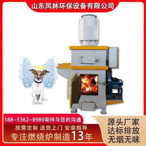 宠物牲畜尸体殡葬病死牛羊焚烧炉 农村废品焚烧炉 热解垃圾焚烧炉