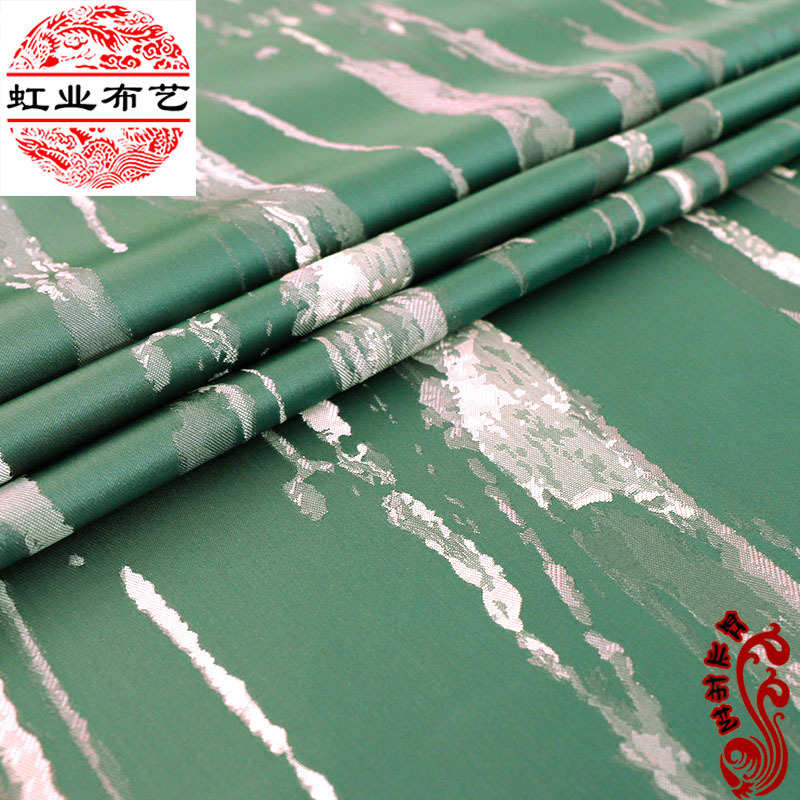 批发高提花面料 北欧风奢华梭织窗帘布桌旗沙发坐垫抱枕布料